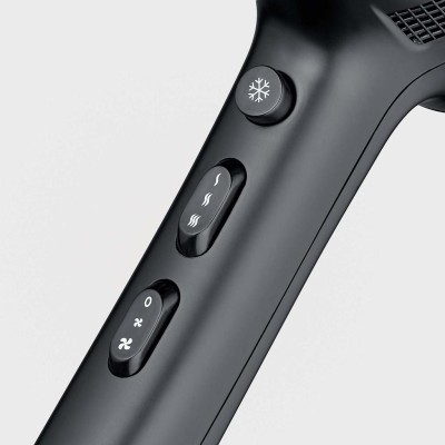 Hårfön m. Sladdvinda HT 0165 2100W 2st Hastigheter 3st Tempinställningar