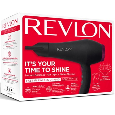 Revlon - Hårfön Smooth Brilliance AC, RVDR5251 - RVDR5251E