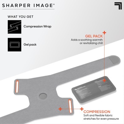 Sharper Image - Hot and Cold Compression Wrap Set - P000855