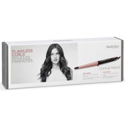 Babyliss - Locktång Flawless Curls Conical Wand C454E - C454E