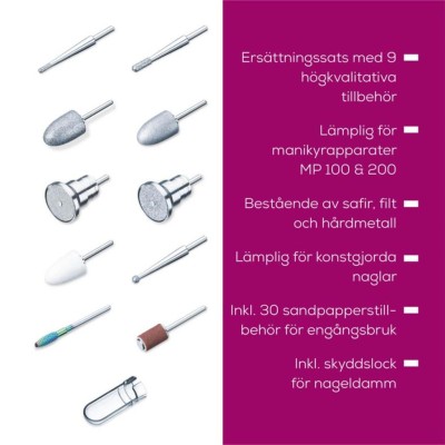 Beurer - Manikyr- och Pedikyrstation StudioNails Pro – 3-i-1 MP 200 - A15869