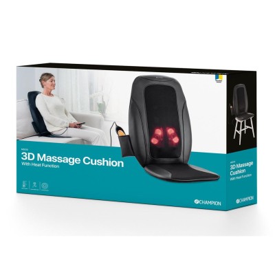 Massagedyna 3D Infraröd Värme 3-Zon MD210 Svart