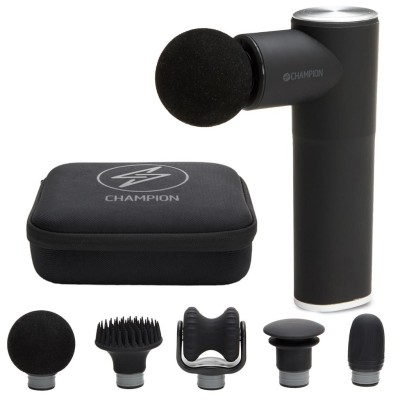 Massagepistol Compact Power 3300RPM 1800mAh MG400 Svart/Silver