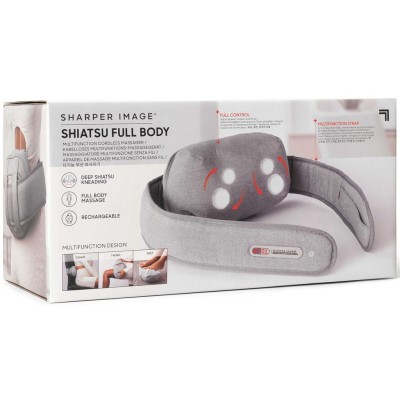 Sharper Image - Massager Multi-Function Shiatsu Full Body - P000798