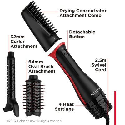 Revlon - Multistyler One-Step 3-i-1 Blowdry RVDR5333 - A11099