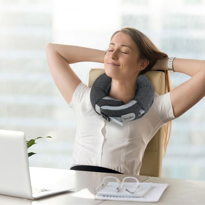 Terraillon - Nackmassage Shiatsu 3 hastigheter, 2 rotation, uppvärmning & USB-C - A13137