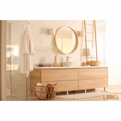 Terraillon - Personvåg Bamboo Fit BMI 10-användare, 180 kg - A13476