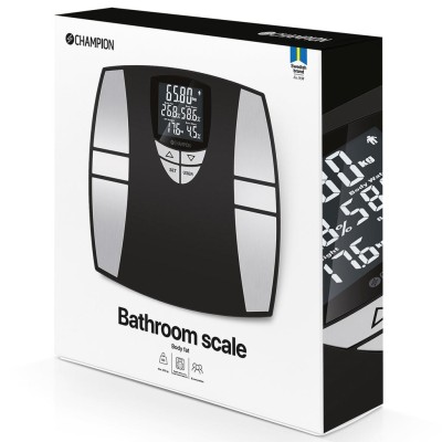 Personvåg Body Fat PV310 Svart/Silver