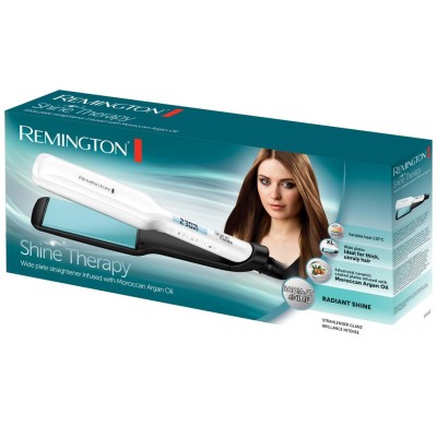 Remington - Plattång S8550 Shine Therapy Wide Plate - 45661560100