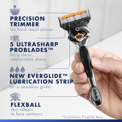 Gillette - Rakblad Fusion ProGlide 4st - A14571