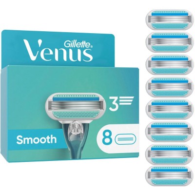 Gillette - Rakblad Smooth 8st - A14591