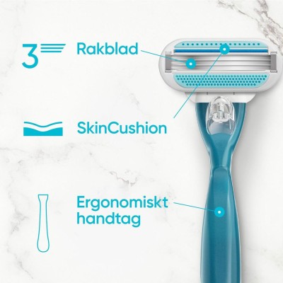 Gillette - Rakblad Smooth 8st - A14591