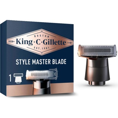 King C. Gillette - Rakblad Styler Master XT10 Black - A14579