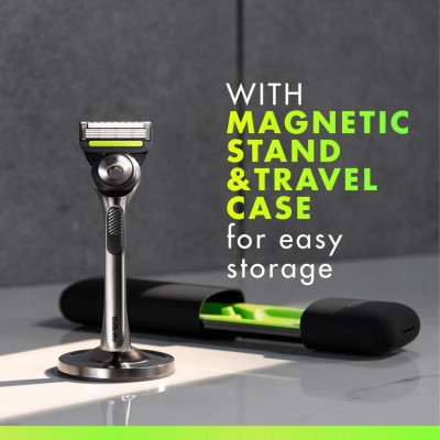 Rakhyvel Labs + 2st rakblad, magnetiskt ställ & resefodral