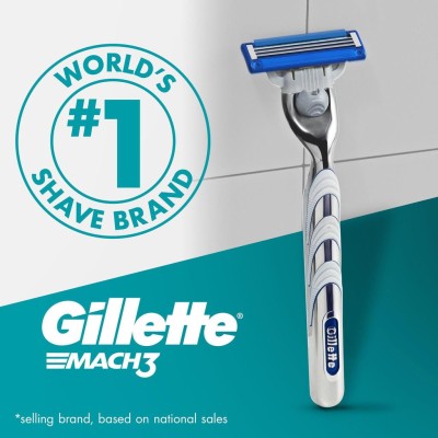 Gillette - Rakhyvel Mach3 Turbo 2st rakblad - A13261