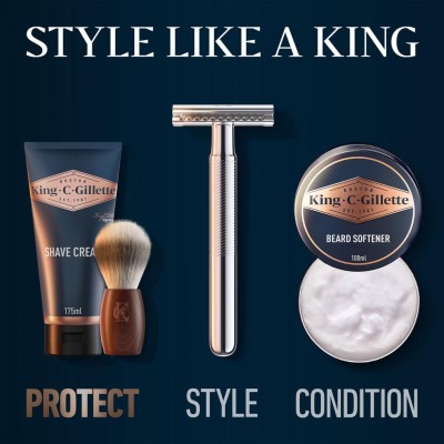 King C. Gillette - Shaving Cream 175ml - A14582