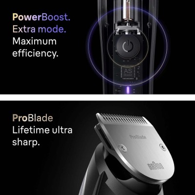 Braun - Skäggtrimmer BT 9520 Satin Chrome - A15606