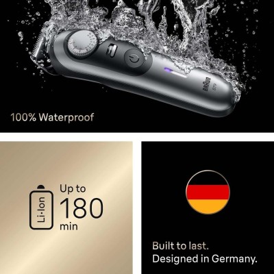 Braun - Skäggtrimmer BT 9520 Satin Chrome - A15606