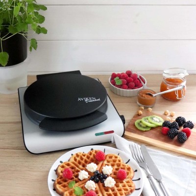 Åviken - Våffeljärn 907.2 Keramiskt, Silver - A16001