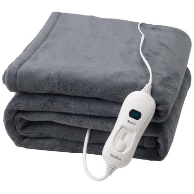 Terraillon - Värmefilt Cozy 160x120cm Dark Grey - A15519