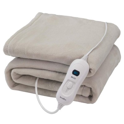 Terraillon - Värmefilt Cozy 160x120cm Light Grey - A15518