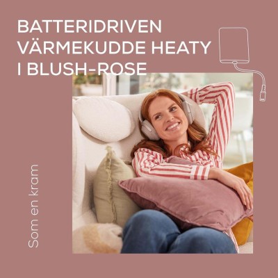 Beurer - Värmekudde HK 77 Sladdlös komfort Blush-Rose - A15877