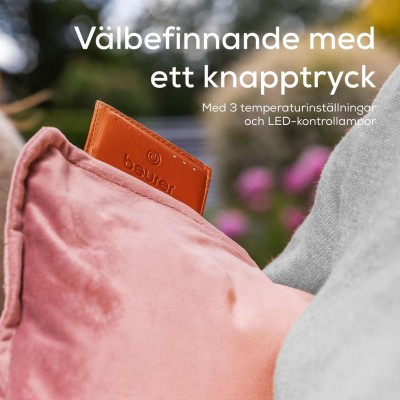 Värmekudde HK 77 Sladdlös komfort Blush-Rose
