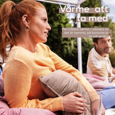 Värmekudde HK 77 Sladdlös komfort Smokey-Taupe