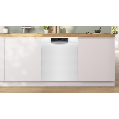 Bosch - SMU26AW11S - Serie 2, Underbyggd diskmaskin, 60 cm, Vit