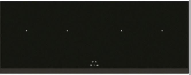 *JGN induktionshäll, 35x90 cm, svart - JI 9022 F