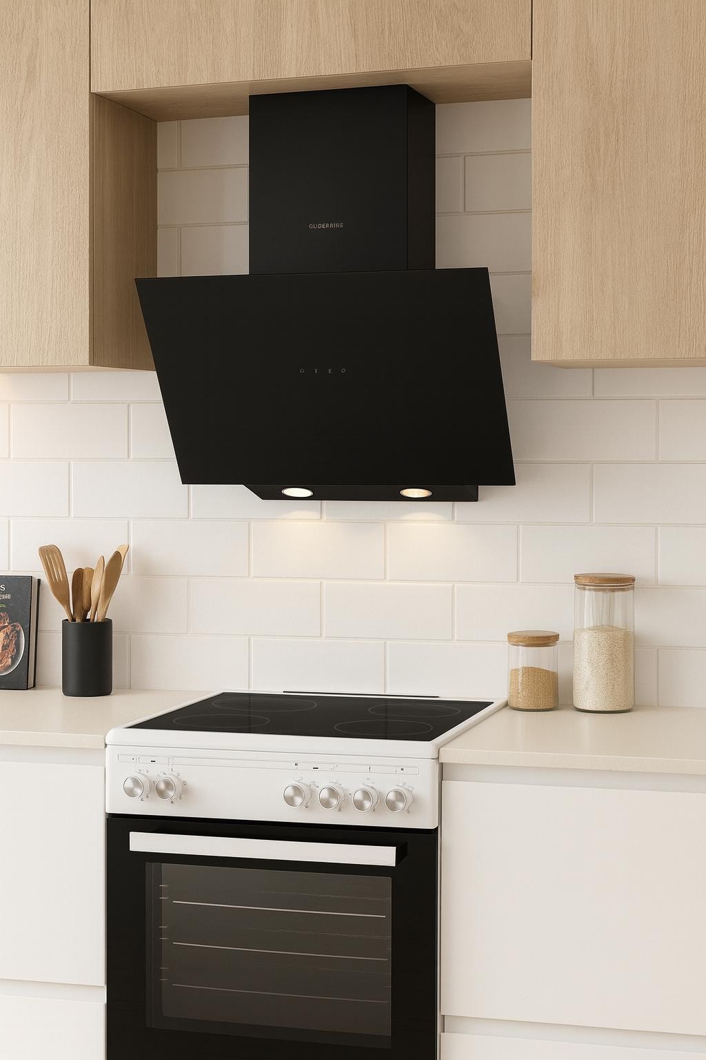 JGN Spis glaskeramisk, vit - JK 4100 HV