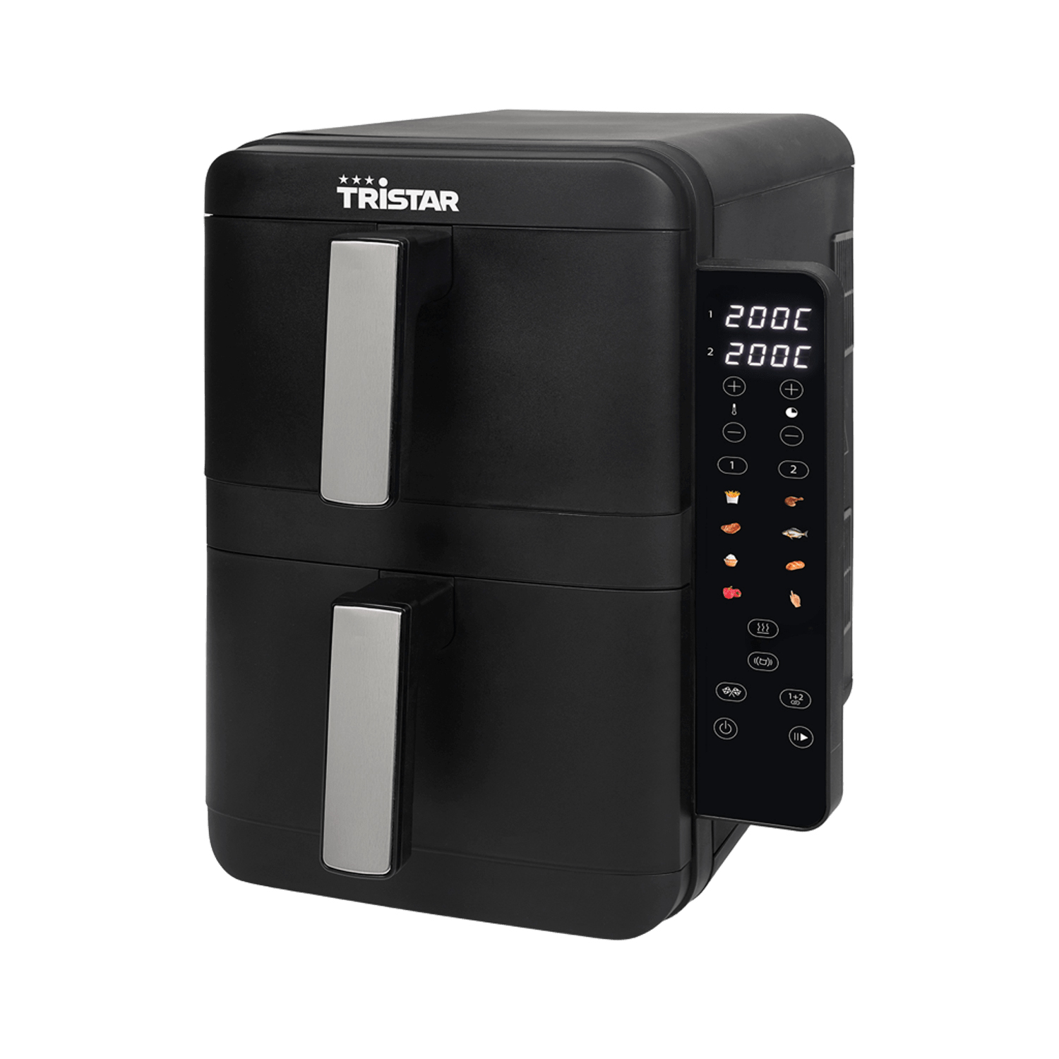 Airfryer Stapel 2X4,5L FR-9074 LED Dubbel